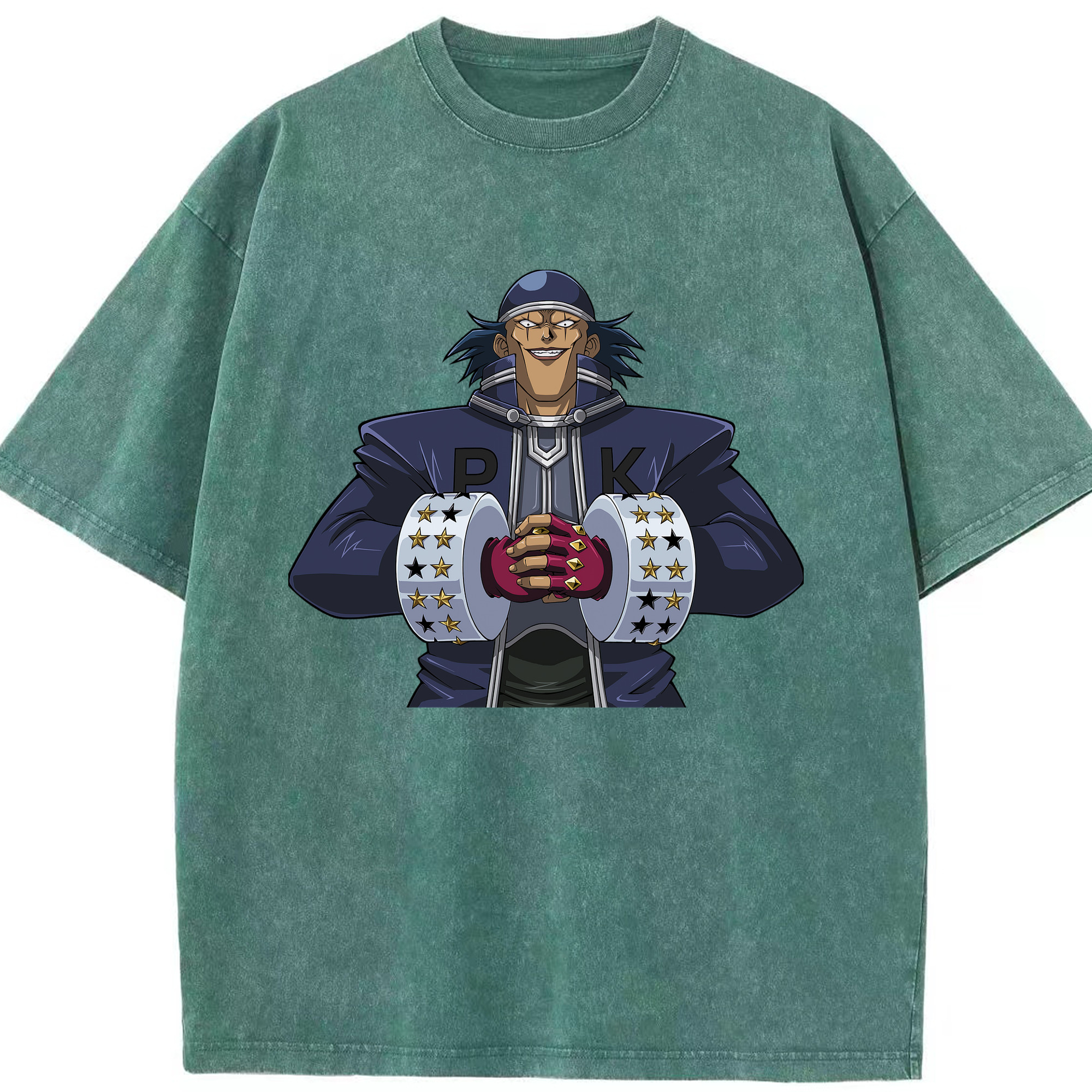 （画像用） 遊☆戯☆王 Yu-Gi-Oh! 綿100% ヴィンテージ風 半袖Tシャツ（フロントプリント）